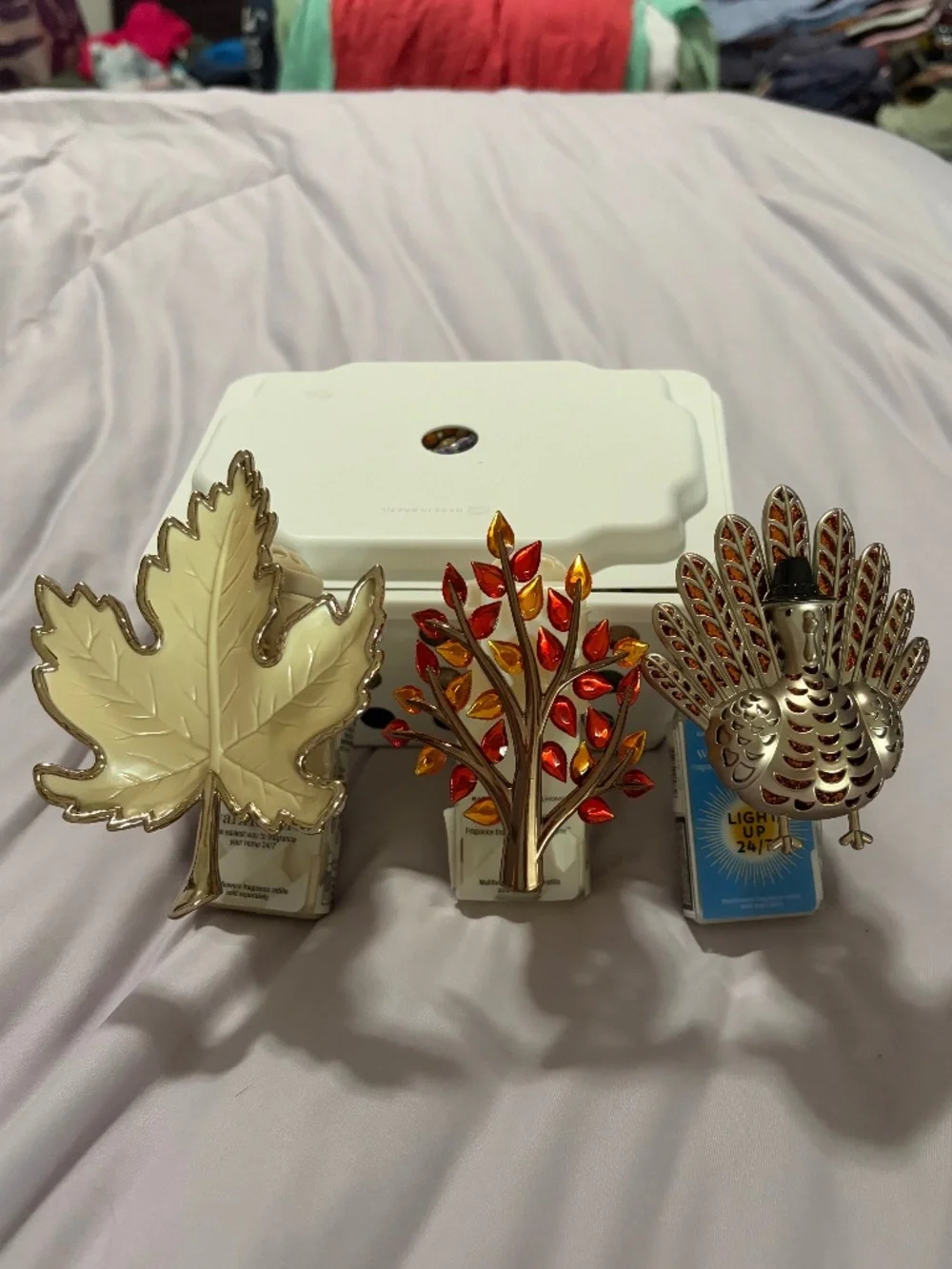 Set of 3 Bath & Body Works Fall Wallflower Plugs